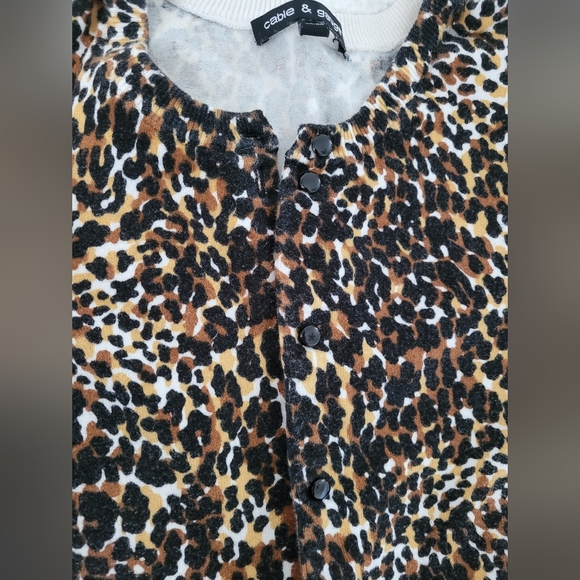 Animal print cardigan - Picture 2 of 5